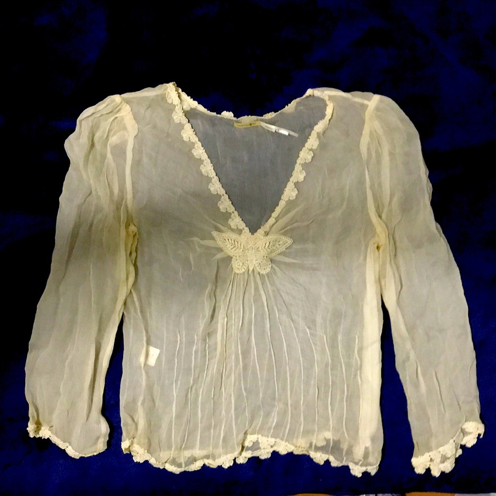MaxStudio Vintage Silk Blouse